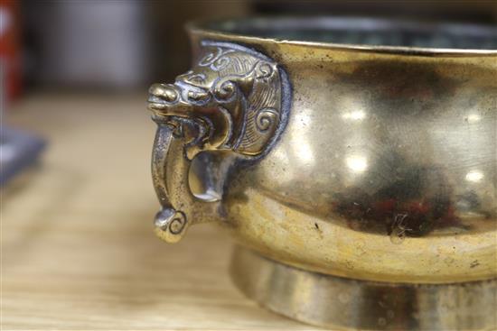 Two Chinese censers